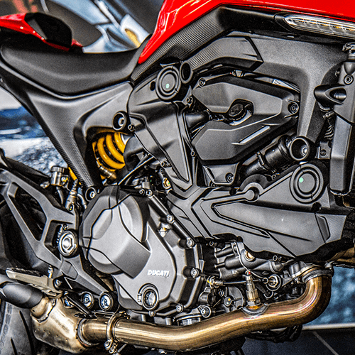 Ducati Monster Plus engine casing