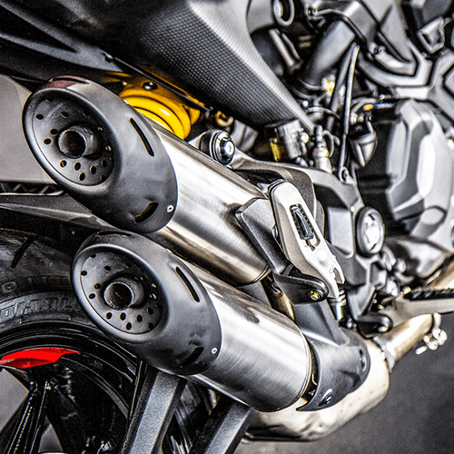 Ducati Monster Plus exhaust end can