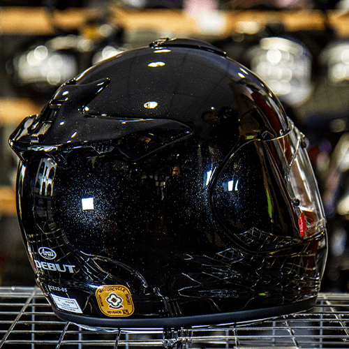 Arai Helmet - black rear