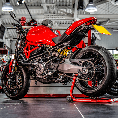 Ducati Monster 821 rear