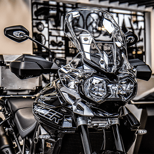 Tiger 800 XRx front end