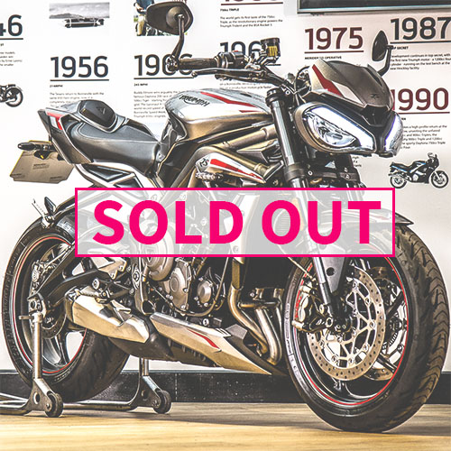 Triumph Street RS sold out