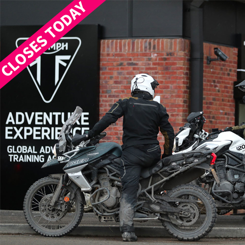 Triumph Off Road Riding Adventure for 2 (All Inclusive)