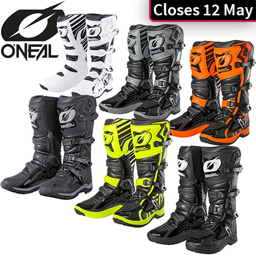 12 May O Neal boots