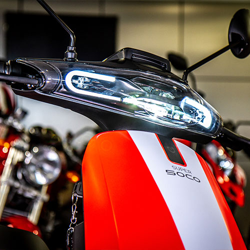 Ducati Super Soco light