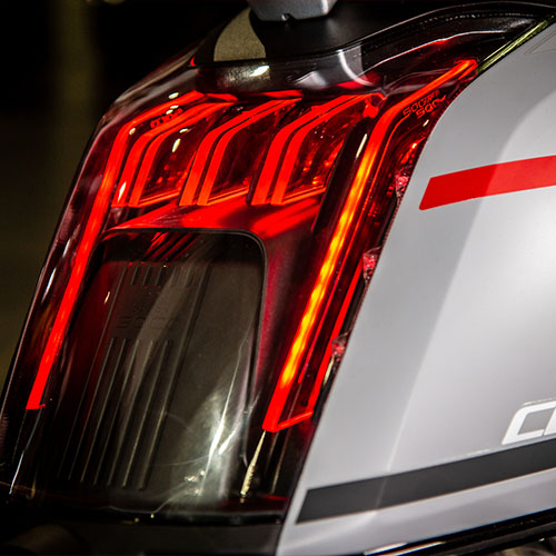 Ducati Super Soco rear lights