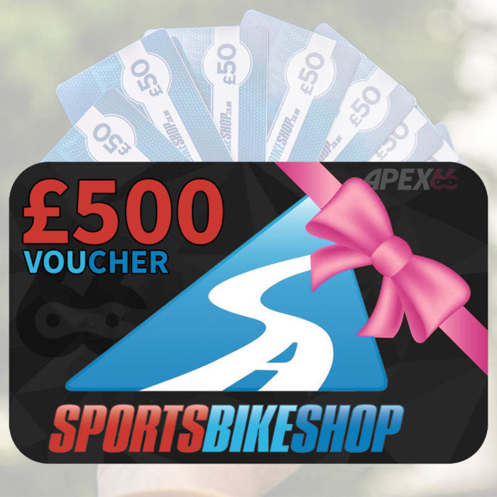 £500 Sportsbikeshop Voucher - LOW ODDS