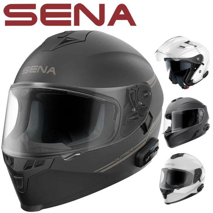 Sena Motorcycle Helmet - Choice Of Styles Inc Sena Integrated Intercom