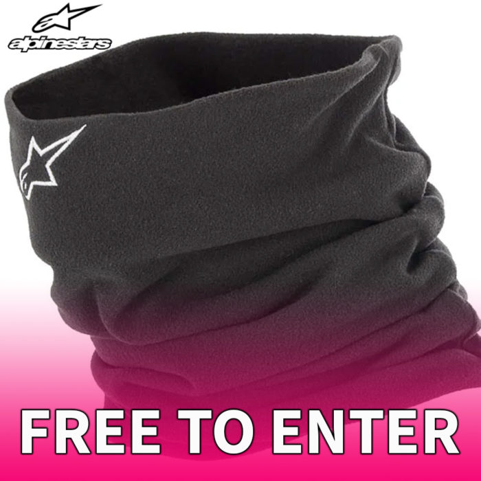 FREE To Enter Competition - Alpinestars Neckwarmer