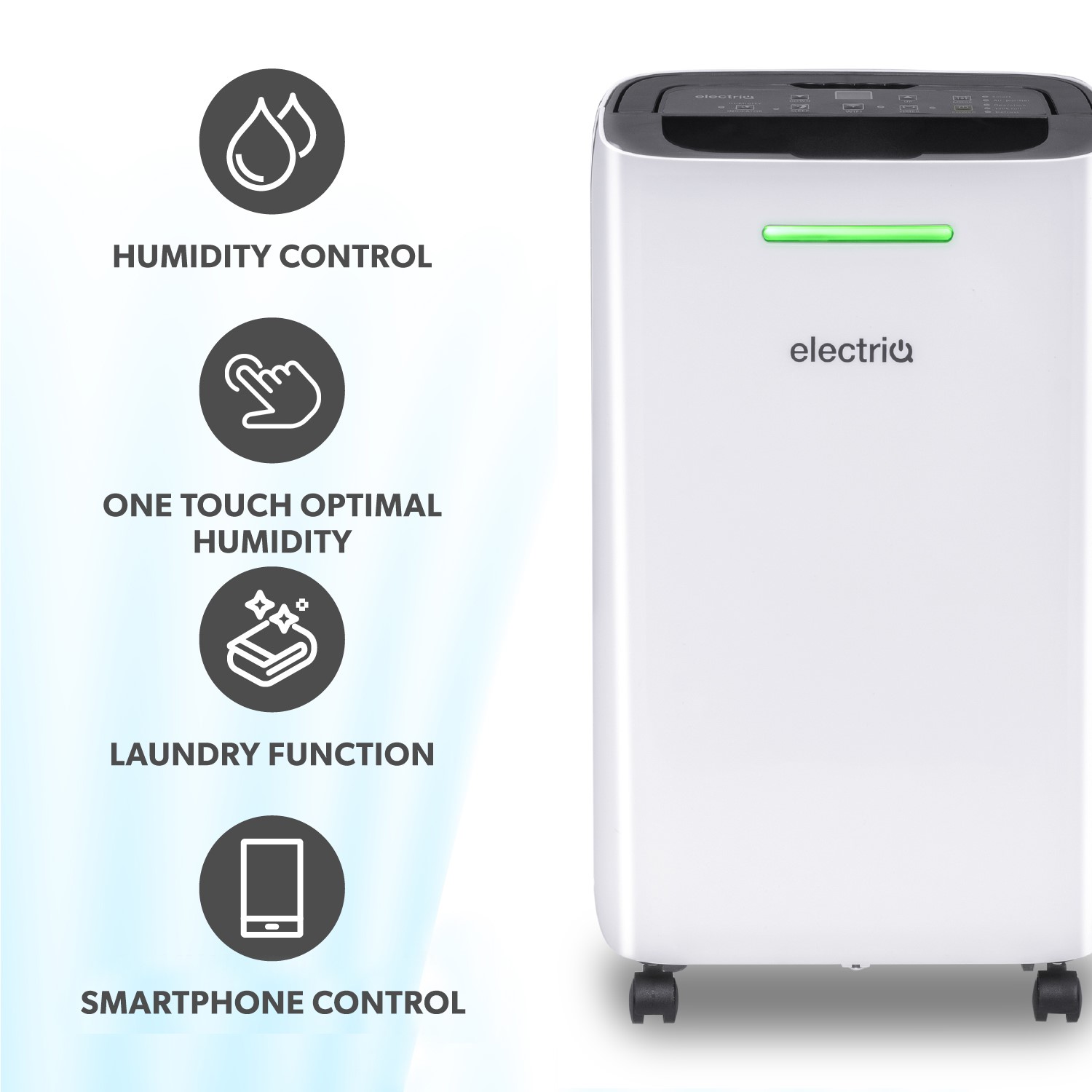 electriQ Smart Dehumidifier and Air Purifier – Ideal For The Garage - Image 5