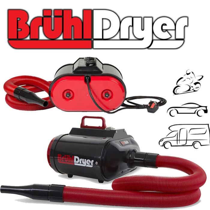 Bruhl Pro - Dual Turbine Professional Motorcycle Dryer