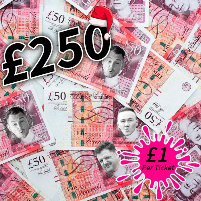 Cash Bonus For Christmas - WIN £250 For Just £1!