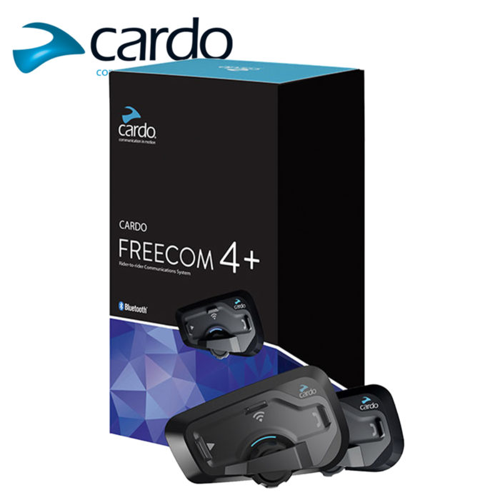 Cardo Freecom 4+ Bluetooth Intercom Twin Pack