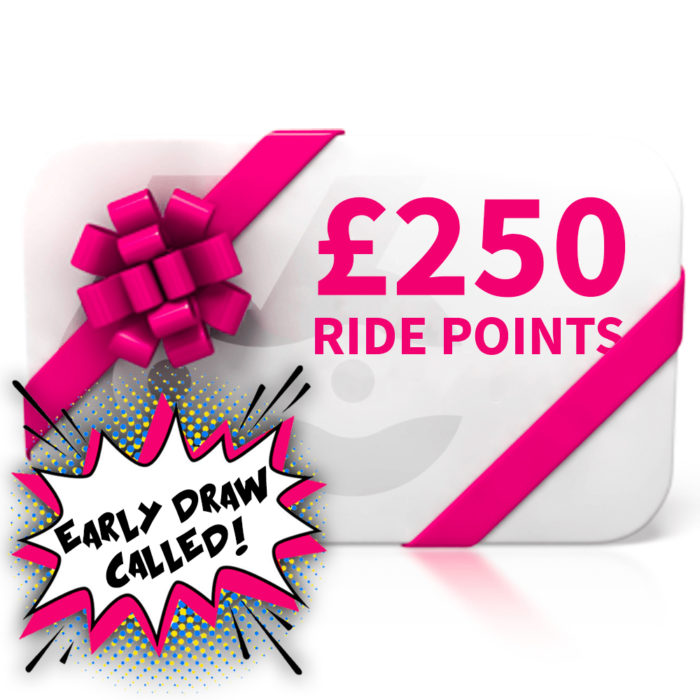 Win £250 Web Credit - Just £1! - Early Draw Called
