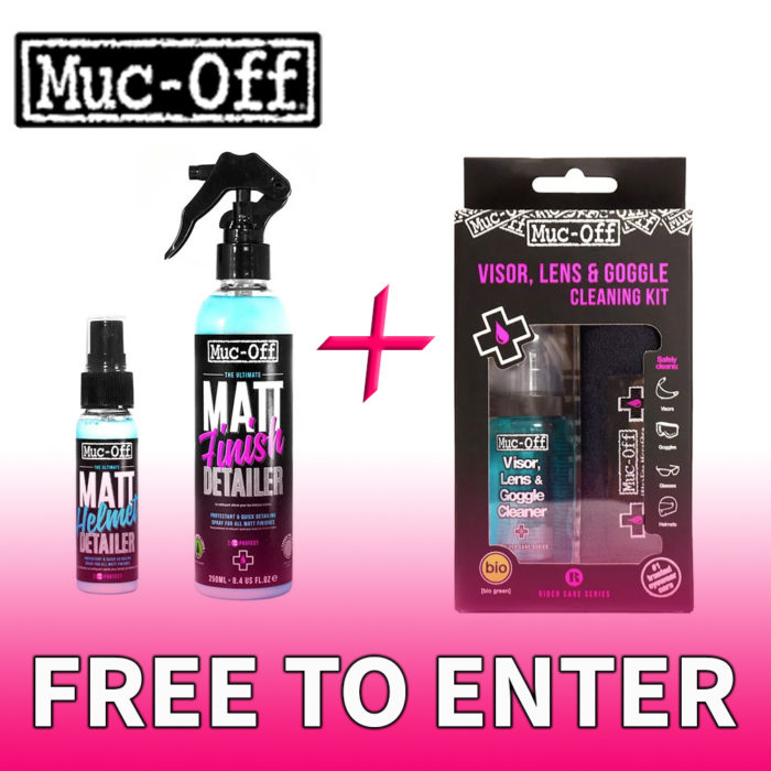 FREE To Enter Competition - Muc Off Helmet, Visor & Goggle Cleaner