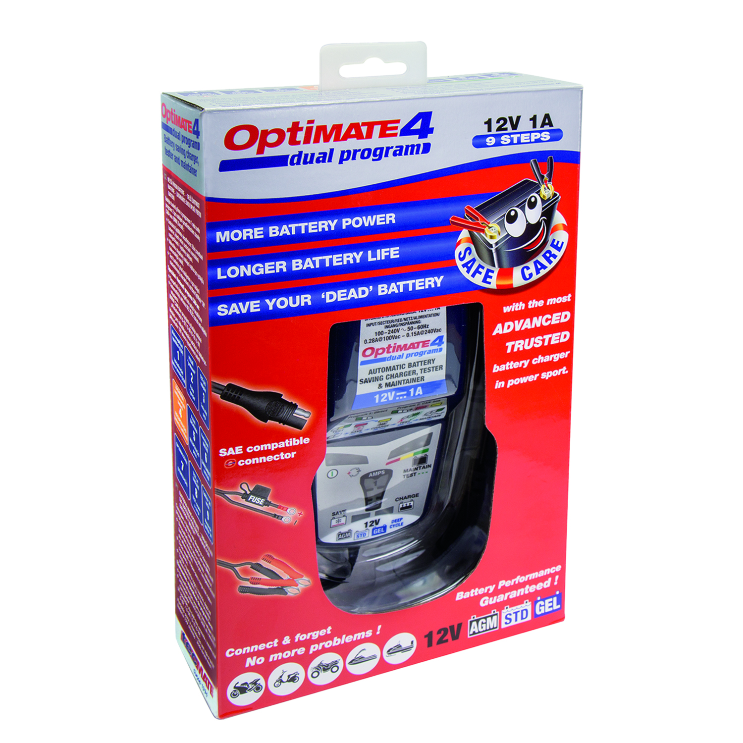 ⚡️TecMate OptiMate 4 Dual Battery Optimiser (SAE) – Flash Comp⚡️ - Image 5
