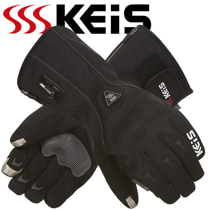 Keis G701 Heated Armoured Waterproof Gloves