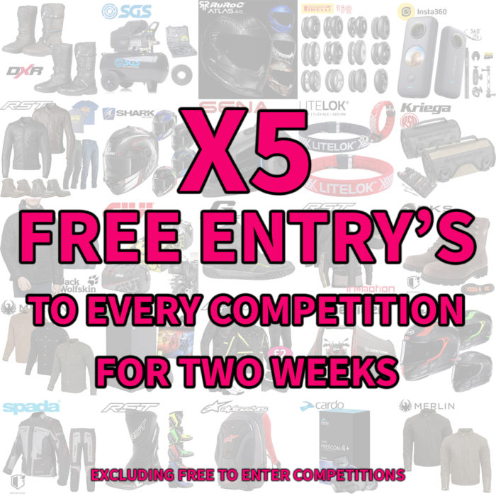 ⚡ Win x5 Free Entries into every comp for 2 weeks - Limited Numbers - 🤩 Flash Comp for Just £1.50⚡