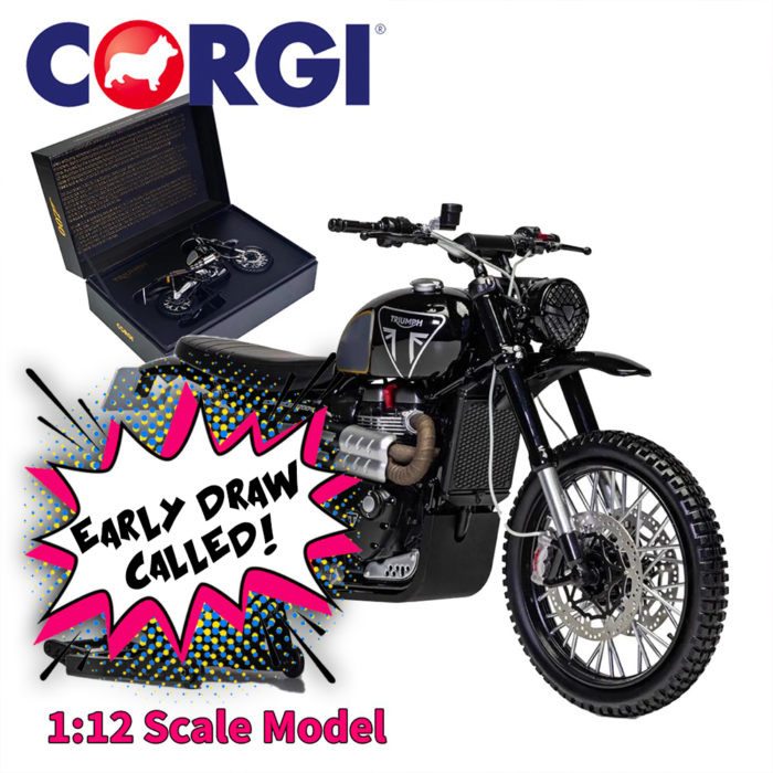 James Bond Triumph Scrambler 1200 Model - No Time to Die