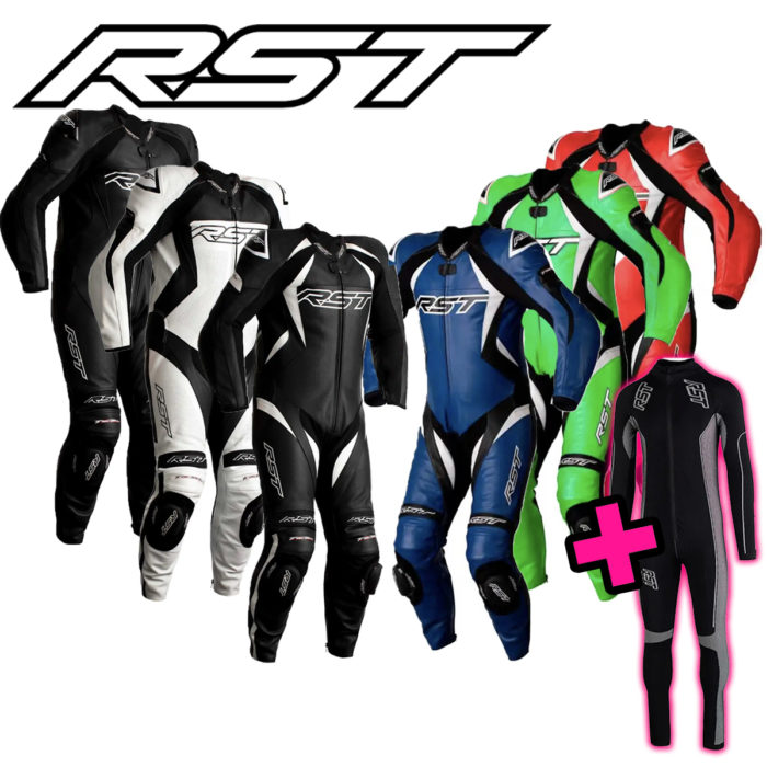 RST Tractech Evo 4 One Piece Leather Suit + RST Coolmax Suit