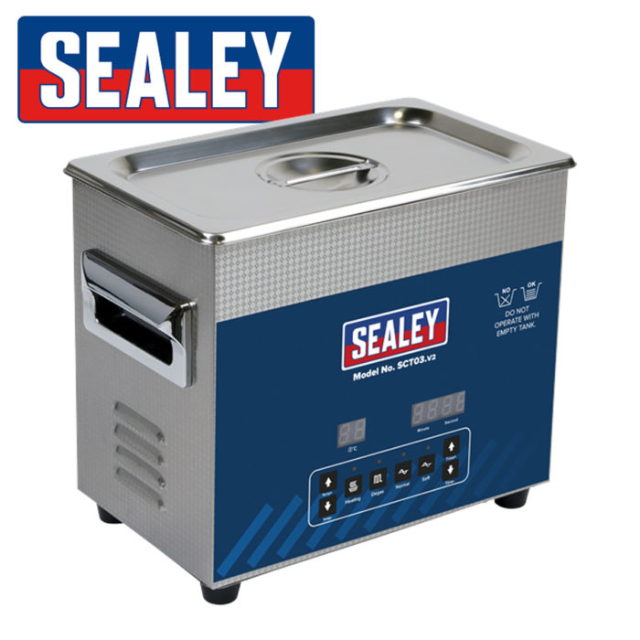 Sealey Tools Ultrasonic Parts Cleaning Tank 3L