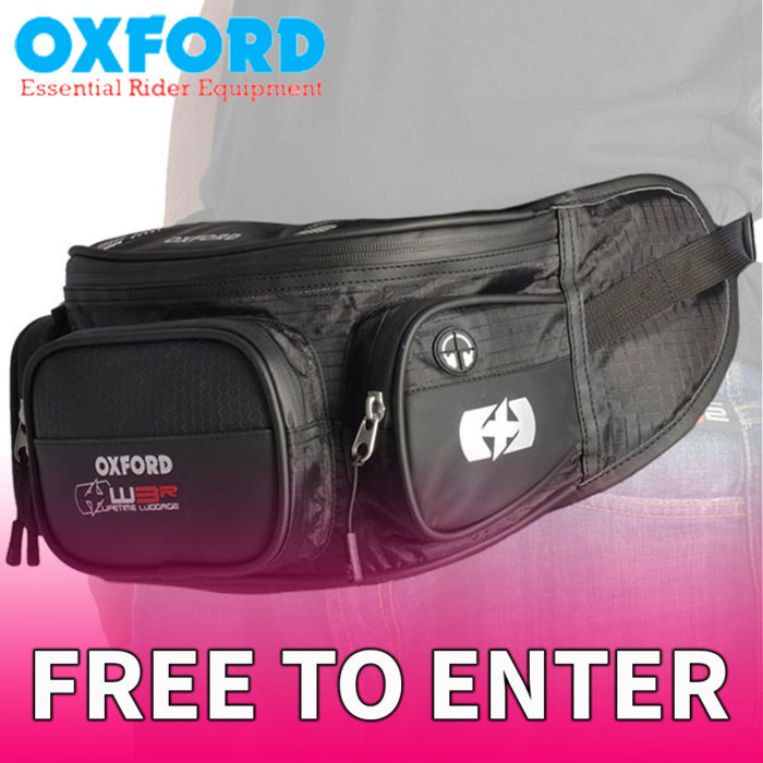 FREE To Enter Competition - Oxford Lifetime XW3R Waist Bag - Black