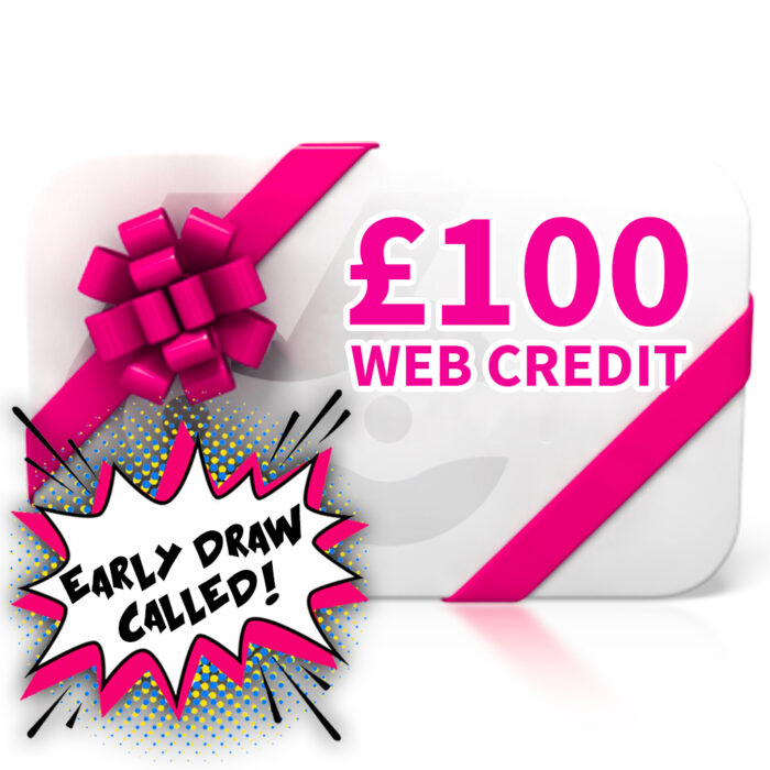 Flash Comp!! £100 Web Credit - Just £1! - Drawn Tonight
