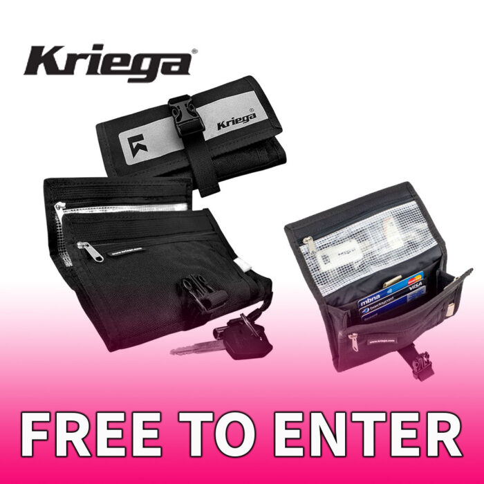 FREE To Enter Competition - Kriega Stash Wallet / Travel Organiser