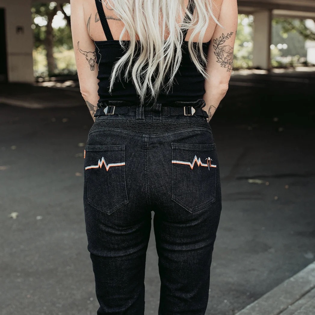 Moto Girl Ellie Jeans – Colour Choice - Image 8