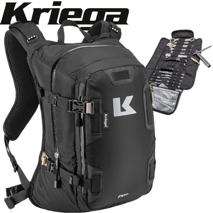 Kriega R20 Backpack + Kriega Tool Roll