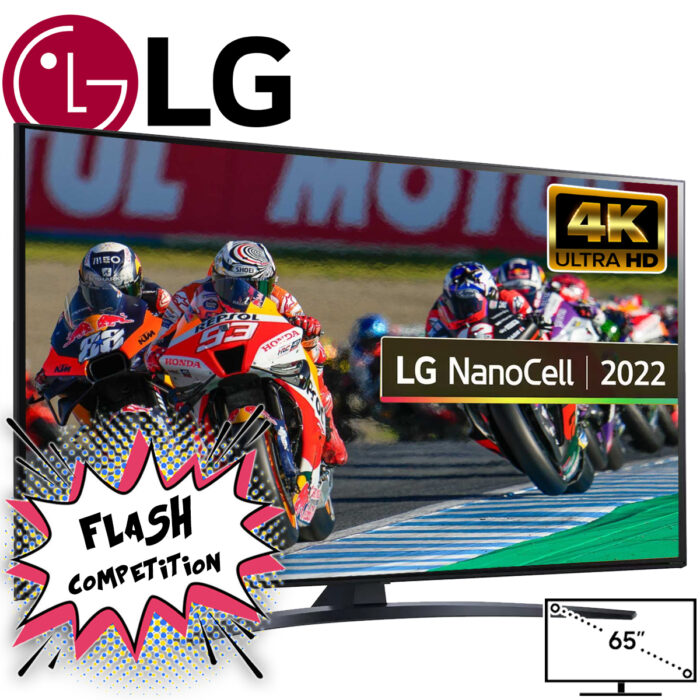 LG 65" Smart 4K UHD HDR NanoCell Freeview TV - Early Draw Called - FLASH COMP
