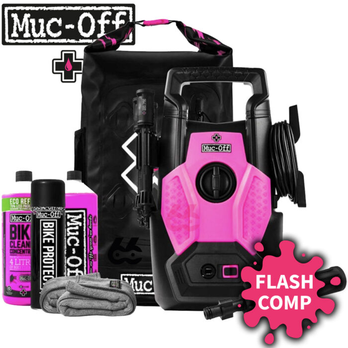 Muc Off Motorcycle Pressure Washer Bundle - Flash Comp
