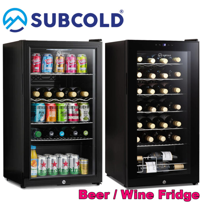 Subcold Super 85 Beer Fridge LED Wine Cooler