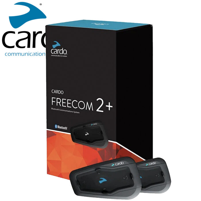 Cardo Freecom 2+ Duo Bluetooth Intercom - Twin Pack