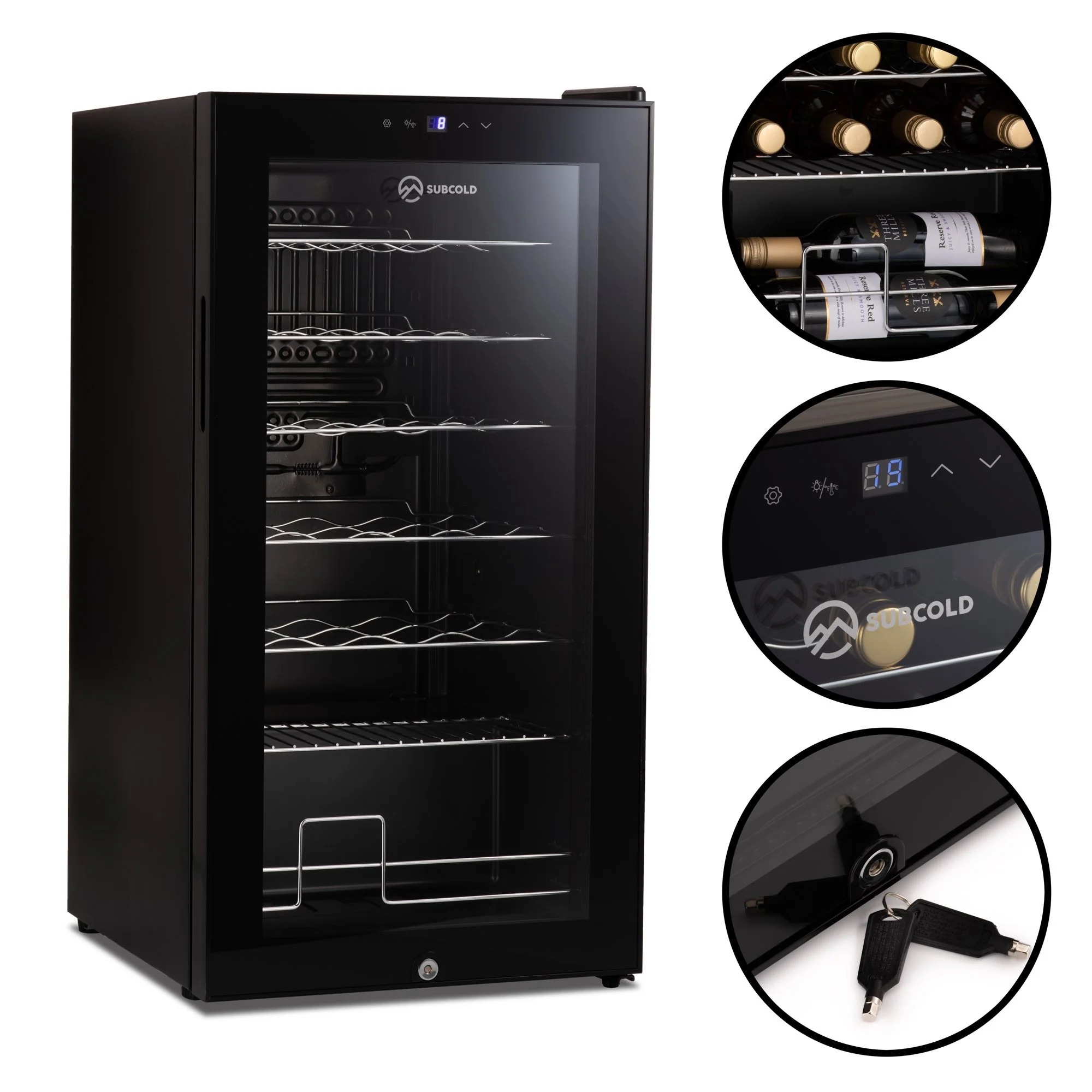 Subcold Super 85 Beer Fridge LED Wine Cooler - Image 13