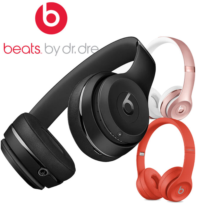 Beats Solo³ Wireless Bluetooth On-Ear Headphones - Colour Choice