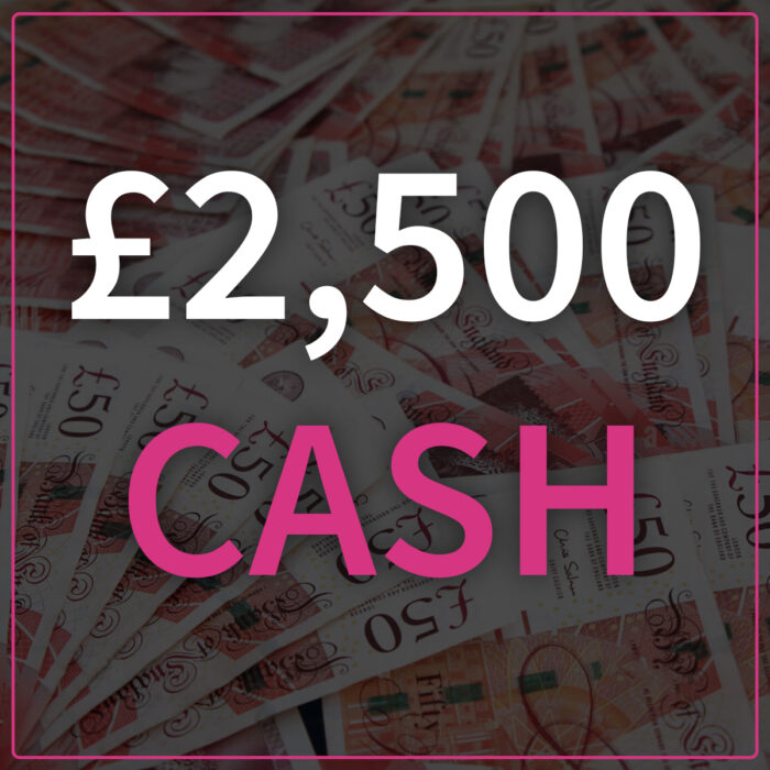 £2,500 Cash - ONLY 49p