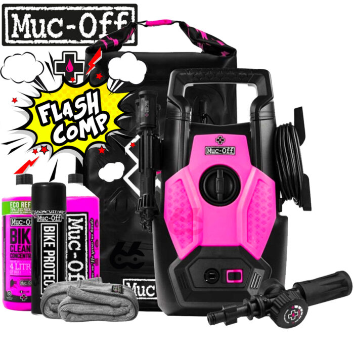 ⚡️Muc Off Motorcycle Pressure Washer Bundle - Flash Comp - Just 49p ⚡️