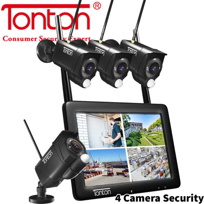 Tonton Wireless CCTV Camera System Bundle