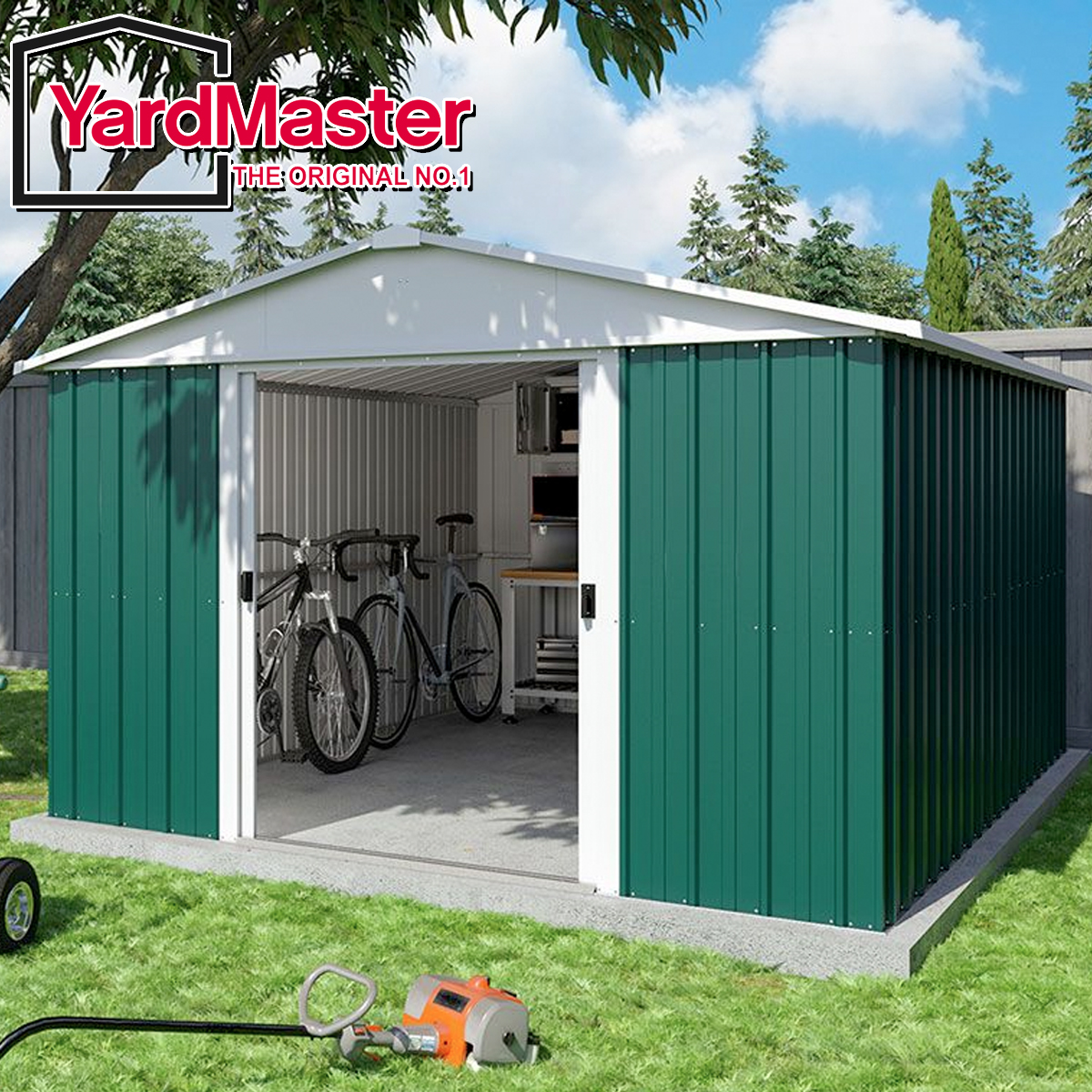 Garage Metal Yardmaster At Lynda Tawney Blog