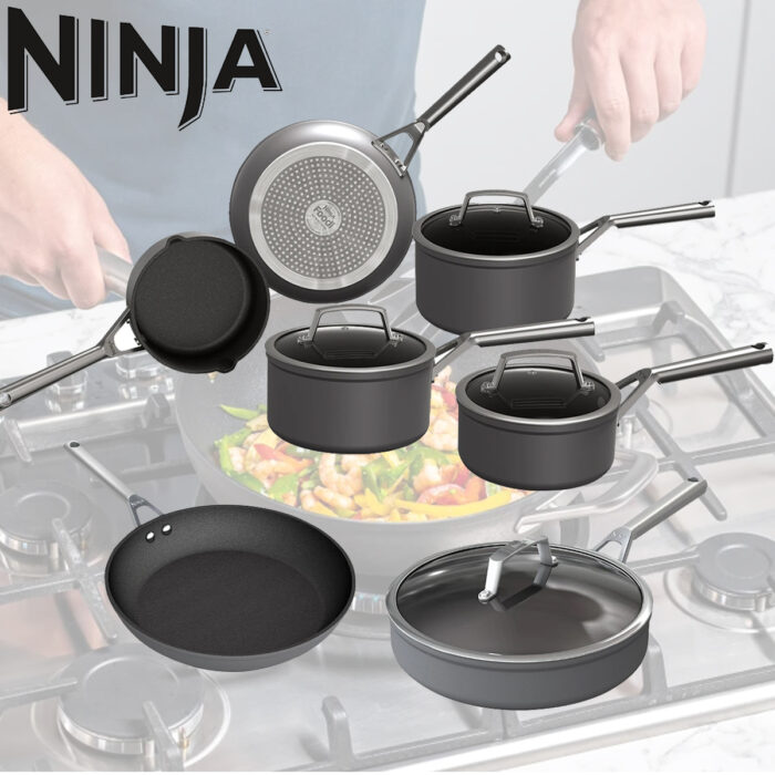 Ninja ZEROSTICK Cookware Bundle - 7 piece set