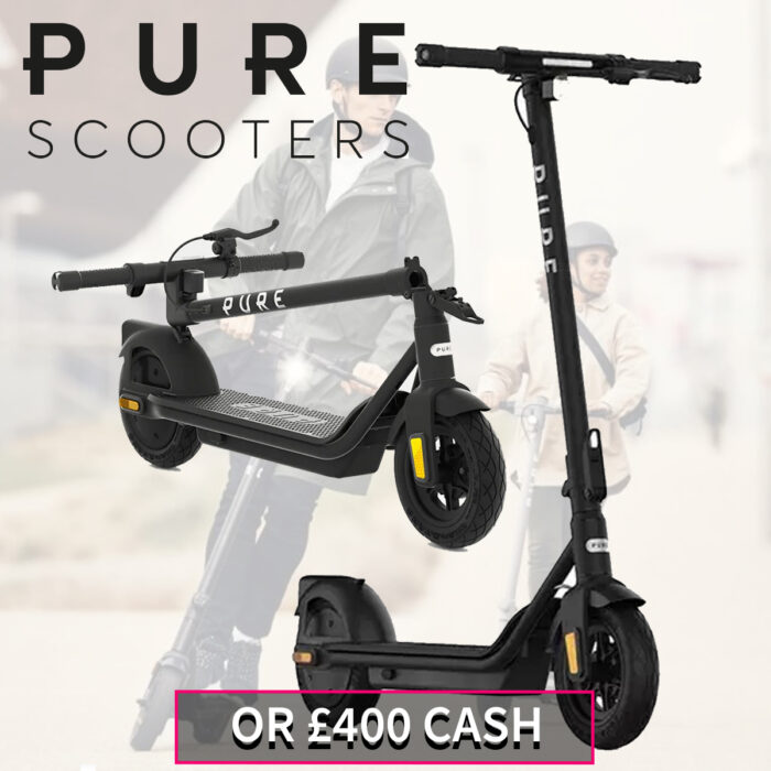 Pure Air3 Pro Electric Folding Scooter or £400 Cash