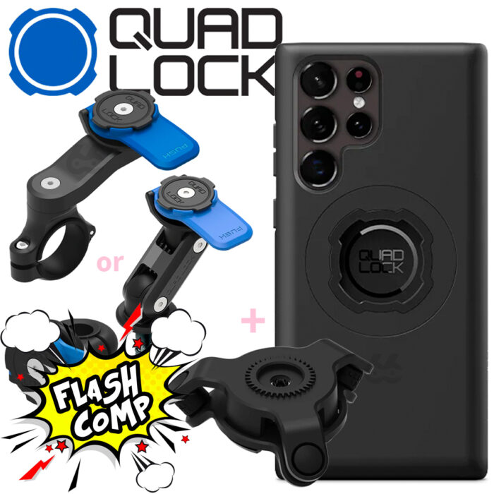 Quad Lock with Mount & Damper - Flash Comp ⚡