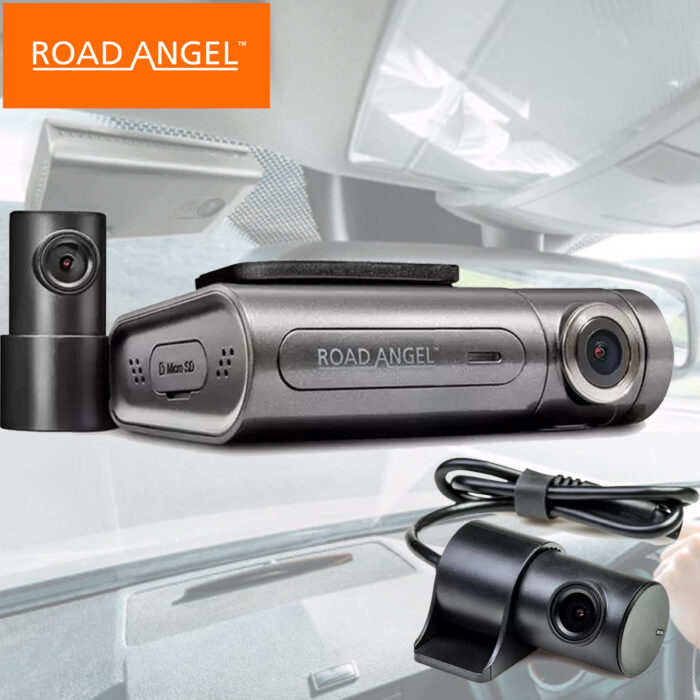 ROAD ANGEL Halo Pro HD Front & Rear Dash Cam