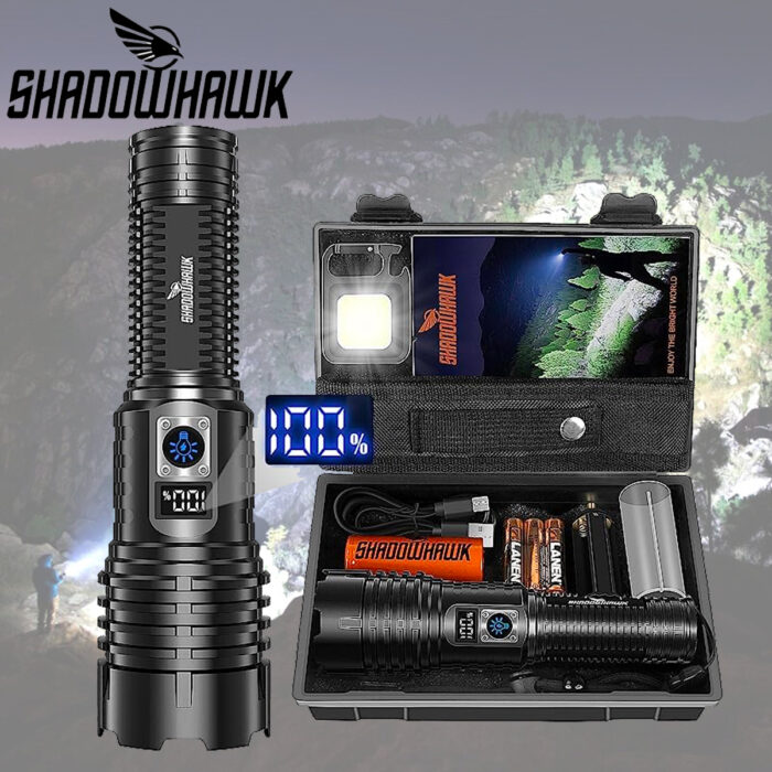⚡️ Shadowhawk LED 15000 Lumens Super Bright Rechargeable Torch ⚡️