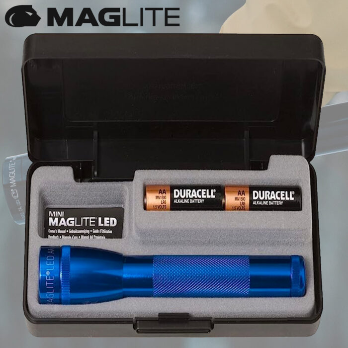 Maglite LED Flashlight With Presentation Box  - Blue