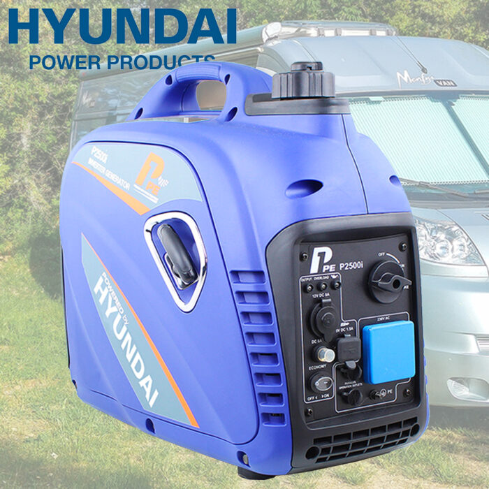 Hyundai P1 2200W Quiet Portable Petrol Inverter Generator