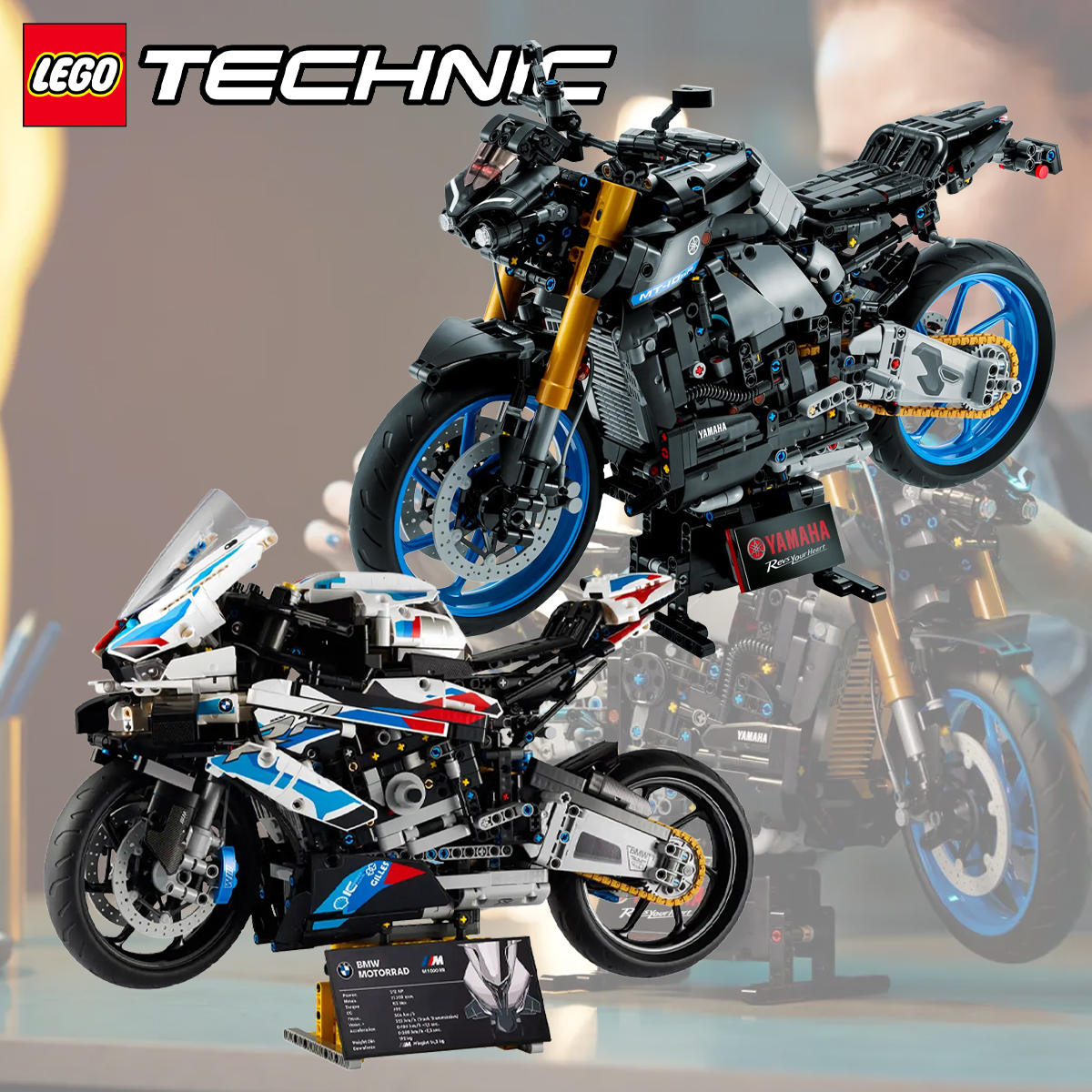 The Lego Tecnic One - BMW + Yamaha Combined - Apex 66