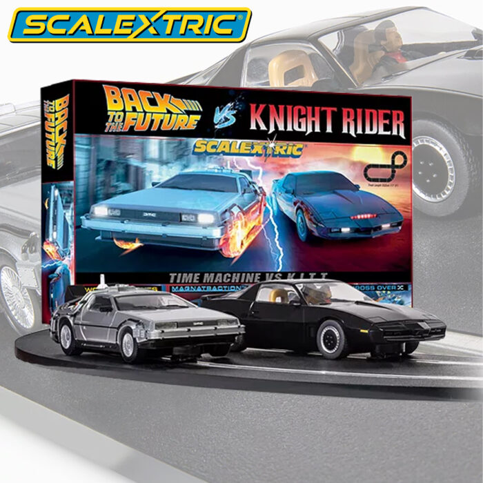 1980's Scalextric Knight Rider & Back To The Future