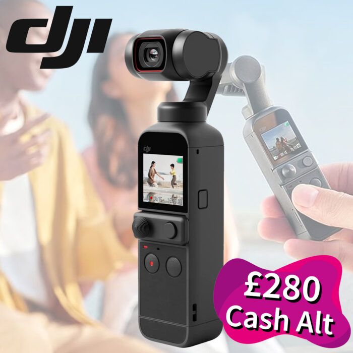 £280 Cash or DJI Pocket 2 - Handheld 3-Axis Gimbal Stabiliser with 4K Camera